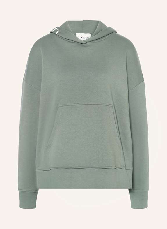 CLOSED Hoodie HELLGRÜN