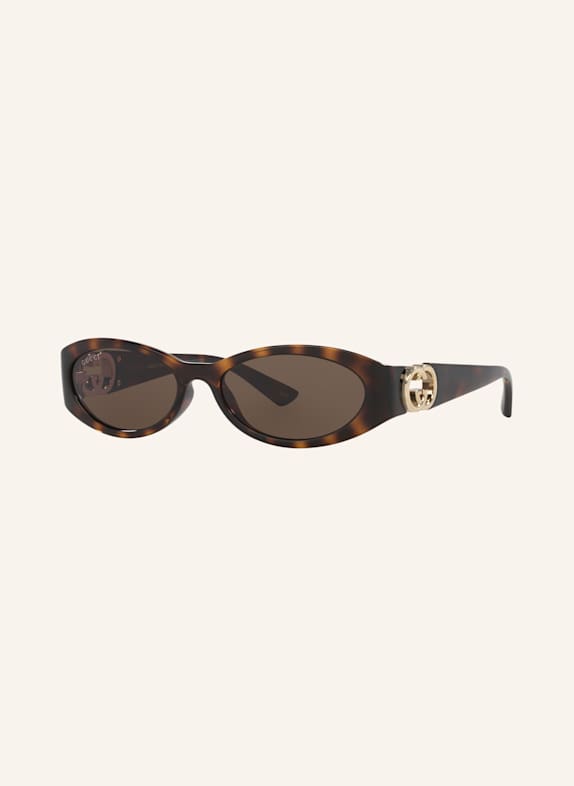 GUCCI Okulary przeciwsłoneczne GC002278 4402D1 – HAVANA/ BRĄZOWY
