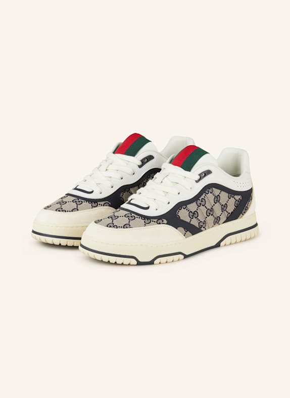 GUCCI Sneaker WEISS/ DUNKELBLAU/ SCHWARZ