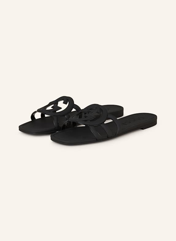 GUCCI Klapki 1000 NERO