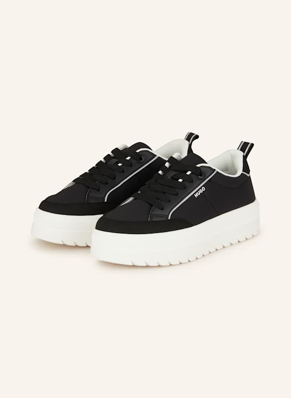 HUGO Sneaker LYSSA SCHWARZ/ WEISS