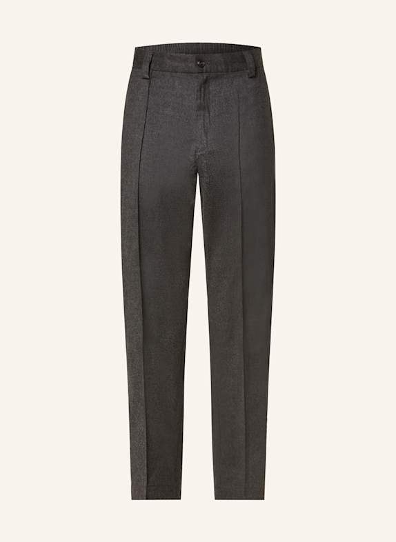 HUGO RANDY regular fit trousers DARK GRAY