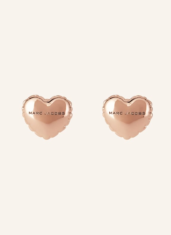 MARC JACOBS Stud earrings BALLOON HEART ROSE GOLD