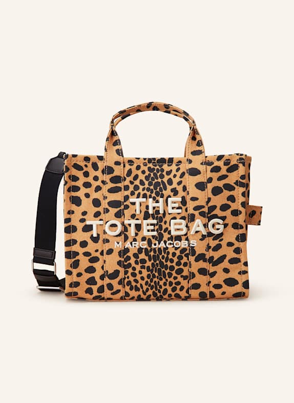 MARC JACOBS Shopper THE MEDIUM TOTE BAG ORANŽOVÁ/ ČERNÁ