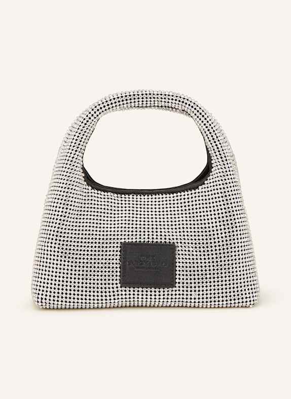 MARC JACOBS Torebka THE MINI SACK BAG SREBRNY