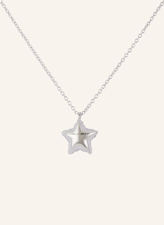 MARC JACOBS Halskette BALLOON STAR SILBER