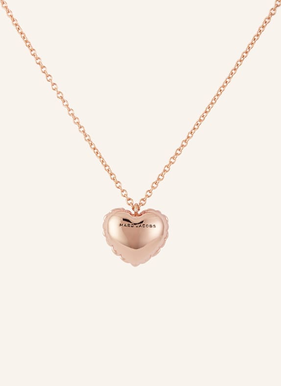 MARC JACOBS Halskette BALLOON HEART ROSÉGOLD