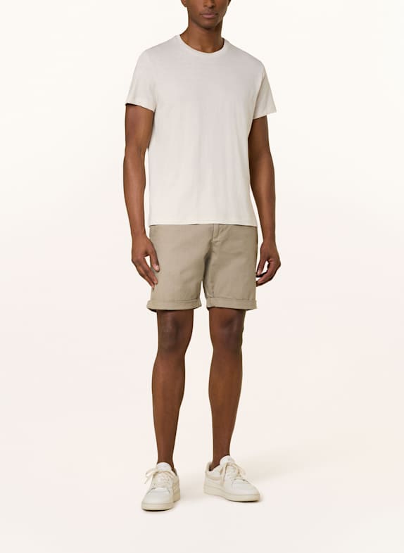 STROKESMAN'S Tricou cu in BEJ