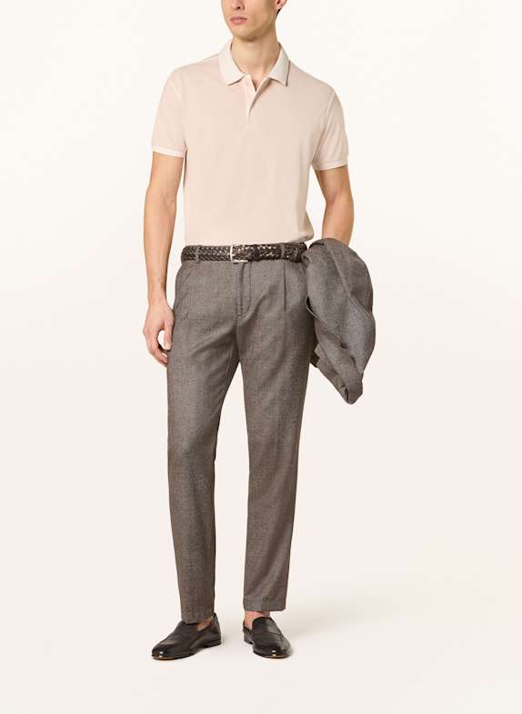 STROKESMAN'S Piqué-Poloshirt CREME