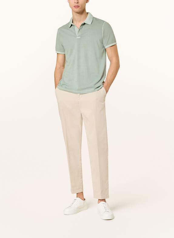 STROKESMAN'S Piqué-poloshirt LYSEGRØN