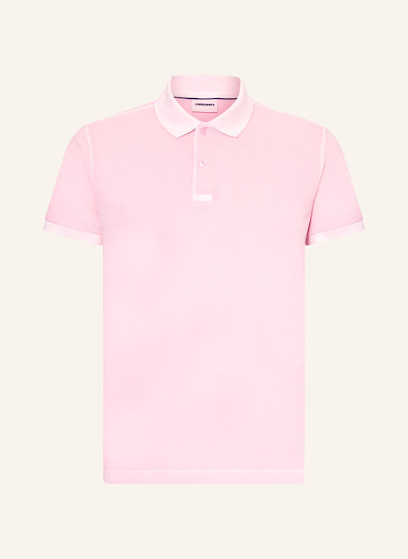 STROKESMAN'S Piqué-Poloshirt HELLROSA