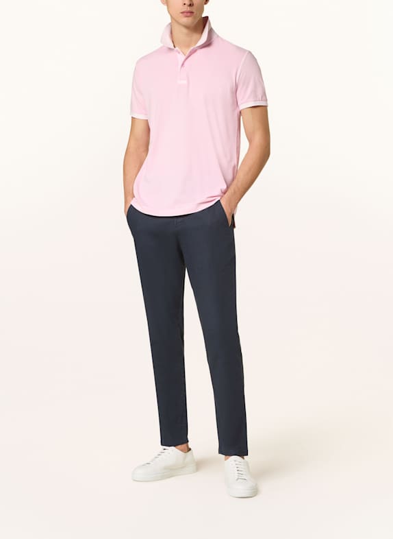 STROKESMAN'S Piqué-poloshirt LYSEROSA