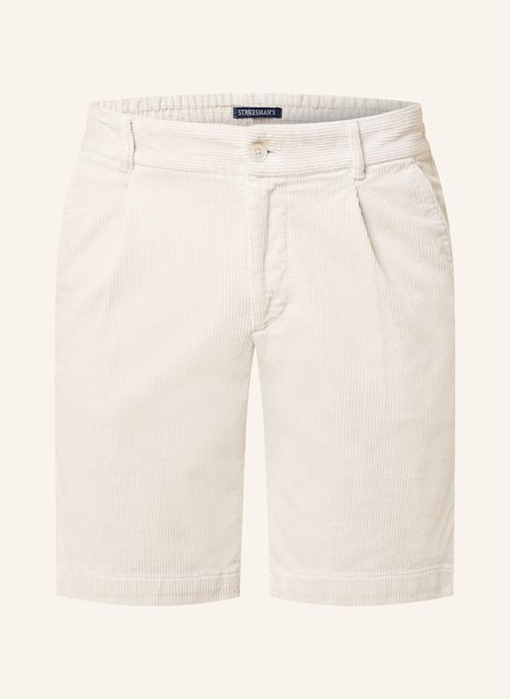 STROKESMAN'S Cordshorts Slim Fit BEIGE