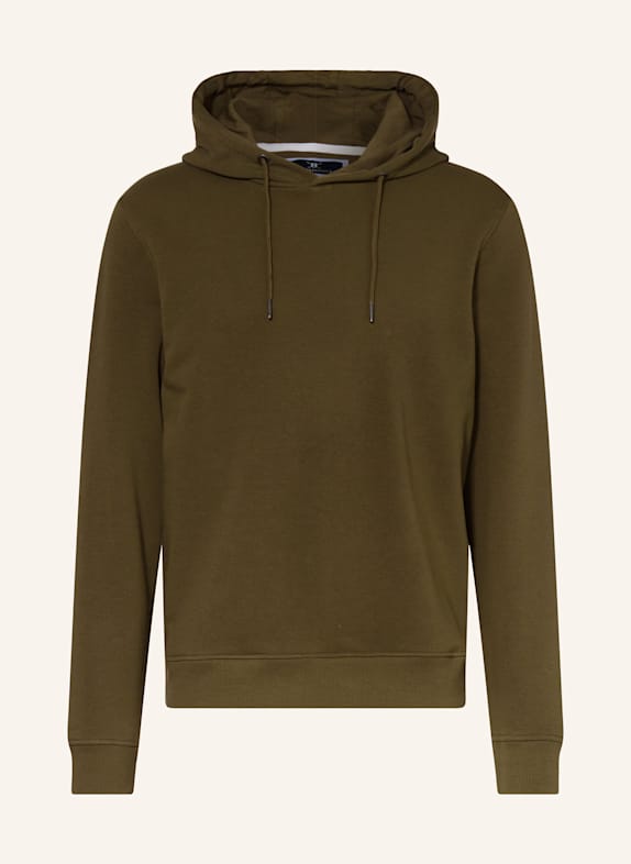 STROKESMAN'S Bluza z kapturem OLIWKOWY
