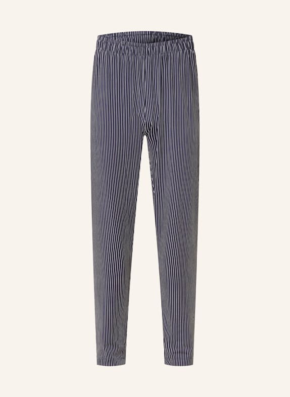 STROKESMAN'S Schlafhose DUNKELBLAU/ WEISS