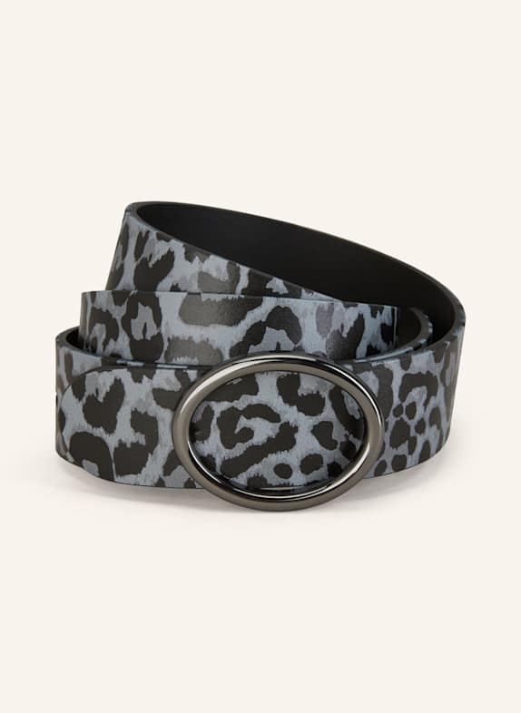 Condor Leather belt GRAY / BLACK