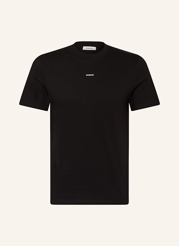 SANDRO T-Shirt SCHWARZ