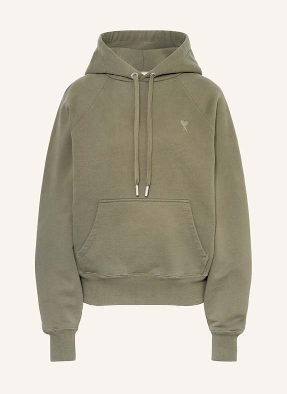AMI PARIS Hoodie DUNKELGRAU