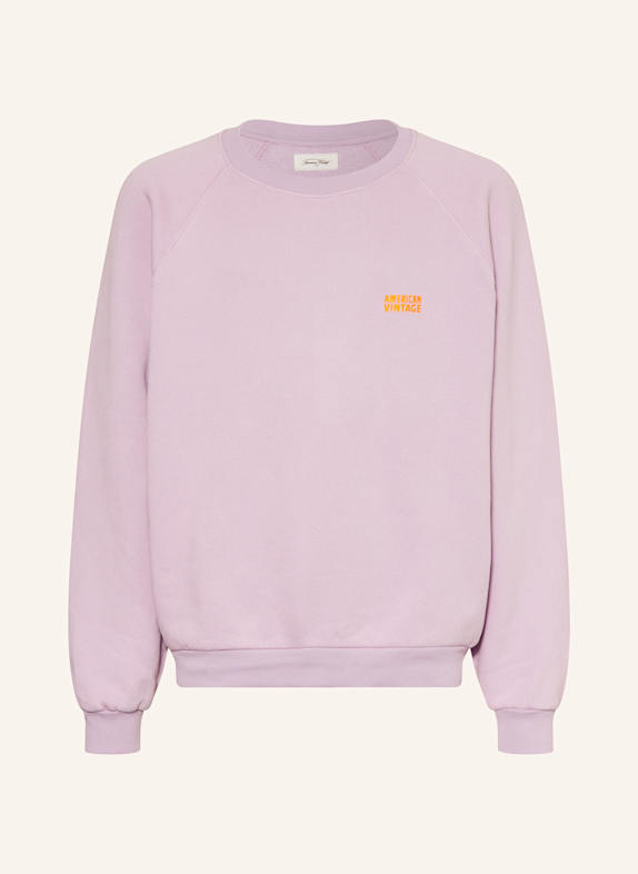 American Vintage Bluza nierozpinana JASNOFIOLETOWY