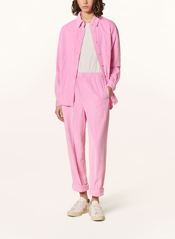 American Vintage Cord-Overshirt PADOW ROSA