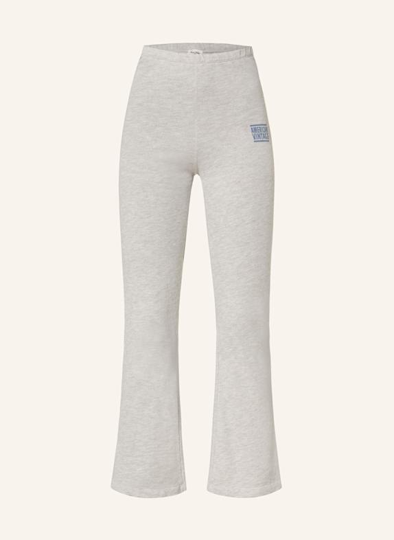 American Vintage Track pants ZOFBAY LIGHT GRAY