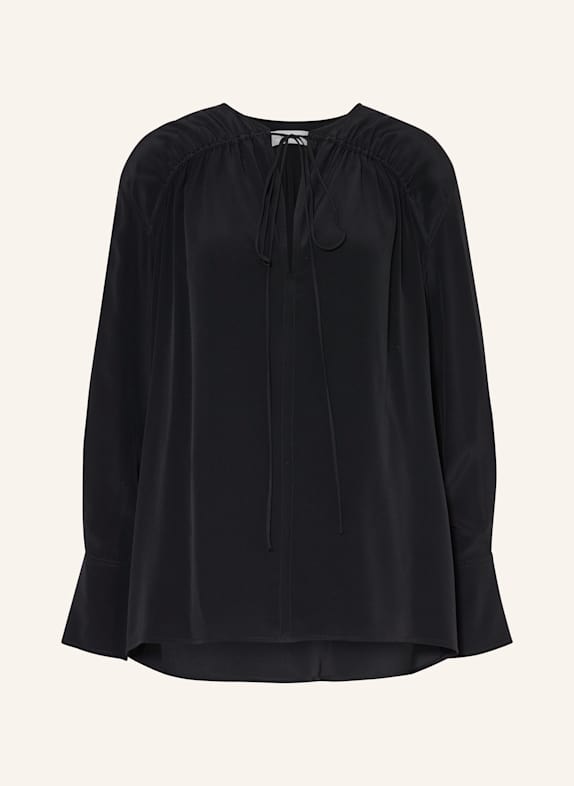 VICTORIA BECKHAM Blusenshirt aus Seide SCHWARZ