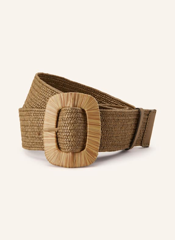 LUISA CERANO Belt LIGHT BROWN