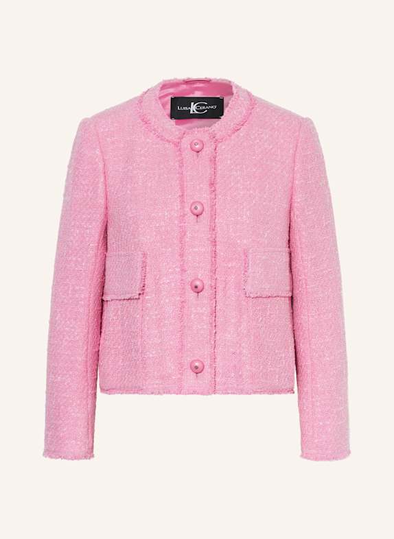 LUISA CERANO Tweed jacket PINK