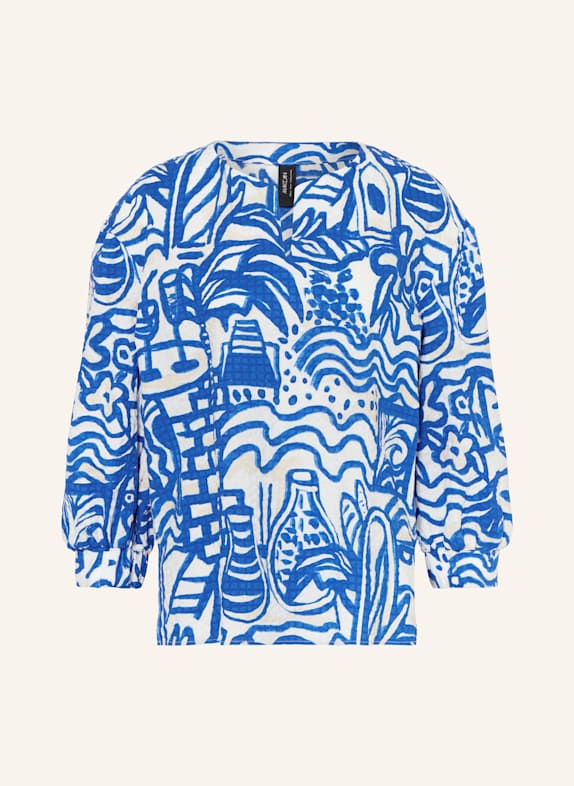MARC CAIN Shirt blouse 366 gentian