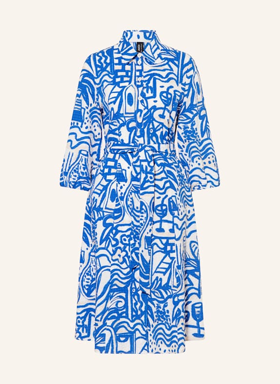 MARC CAIN Shirt dress 366 gentian