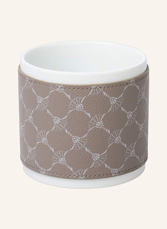 JOOP! Zahnputzbecher CORNFLOWER BEIGE / WEISS