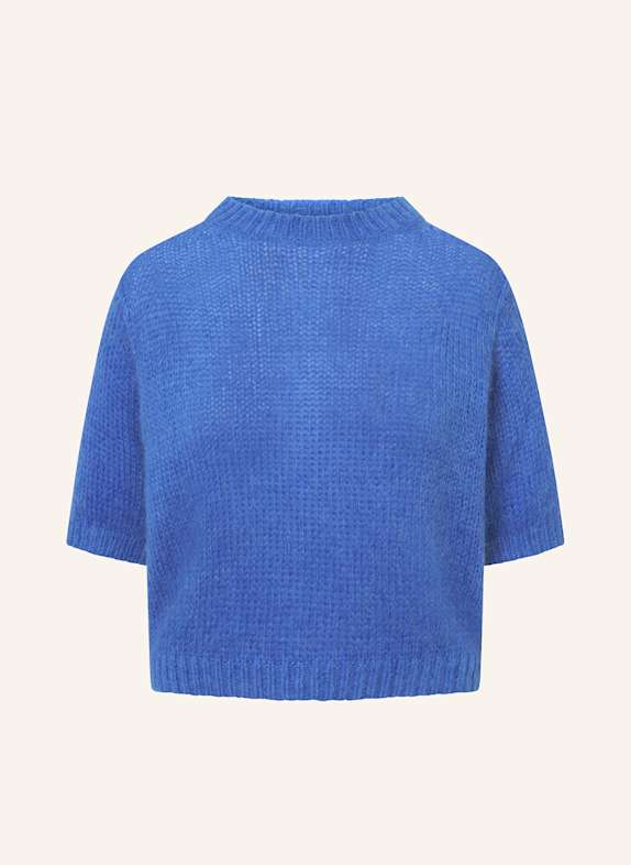 JOOP! Strickshirt KIMA mit Alpaka BLAU
