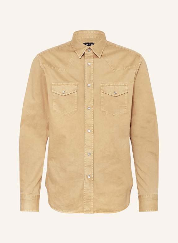 TOM FORD Shirt BEIGE