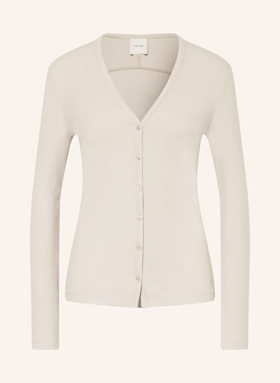 Calvin Klein Jerseyjacke BEIGE