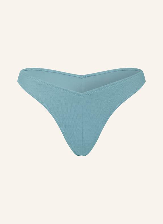Calvin Klein Brazilian-Bikini-Hose CK MONOGRAM TEXTURE BLAU