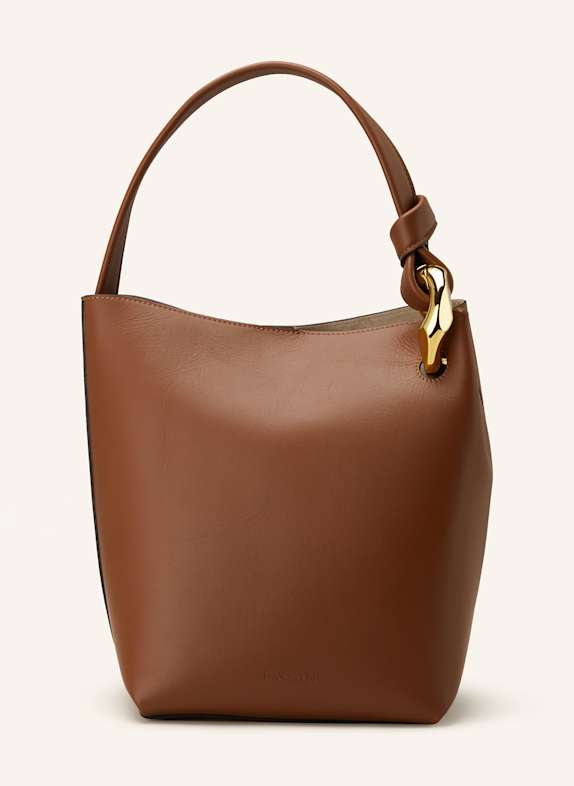 JW ANDERSON Shopper THE JWA CORNER COGNAC