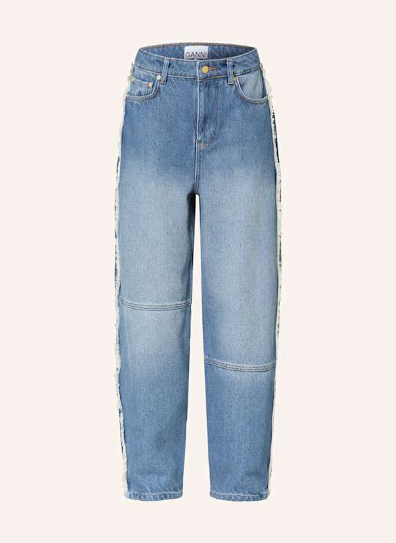GANNI Boyfriend Jeans 566 MID BLUE STONE