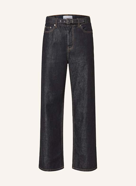 GANNI Jeansy 077 Rinse Denim