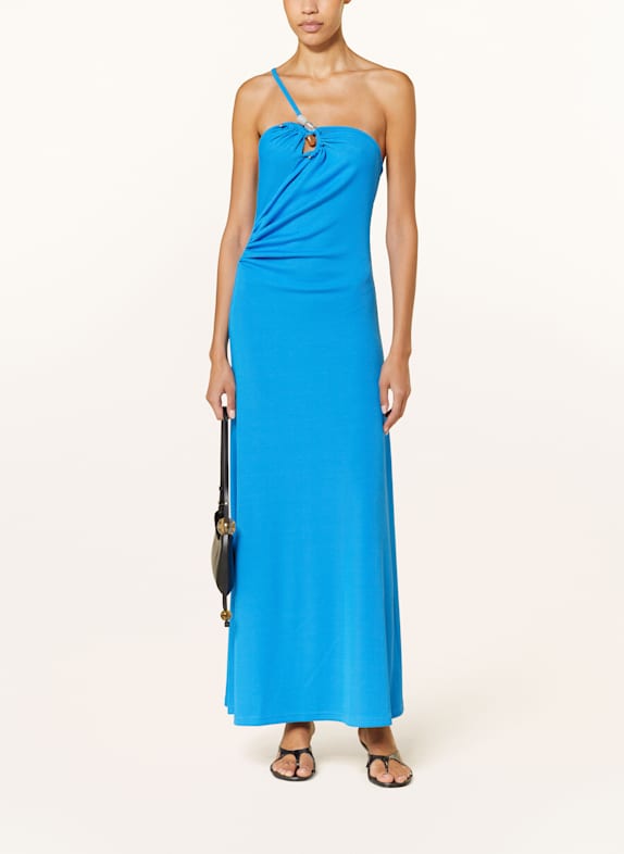 CHRISTOPHER ESBER Abendkleid CONCAVE mit Schmucksteinen BLAU