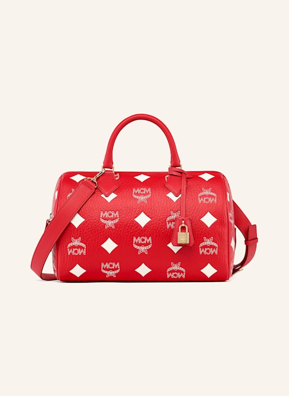 MCM Torebka ELLA MEDIUM CZERWONY/ BIAŁY