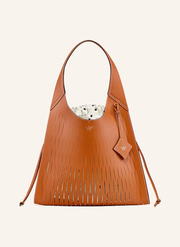 MCM Hobo-Bag AREN LARGE BRAUN