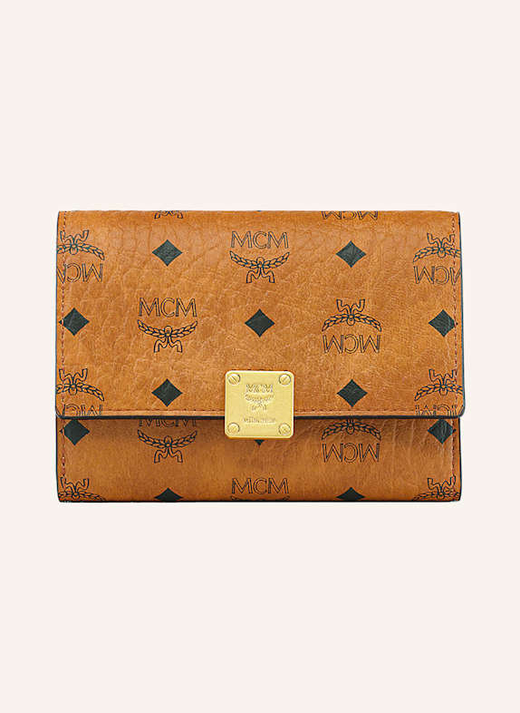 MCM Geldbörse AREN VISETOS SMALL COGNAC