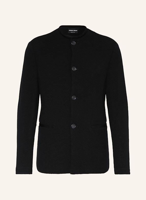 GIORGIO ARMANI Strickjacke SCHWARZ