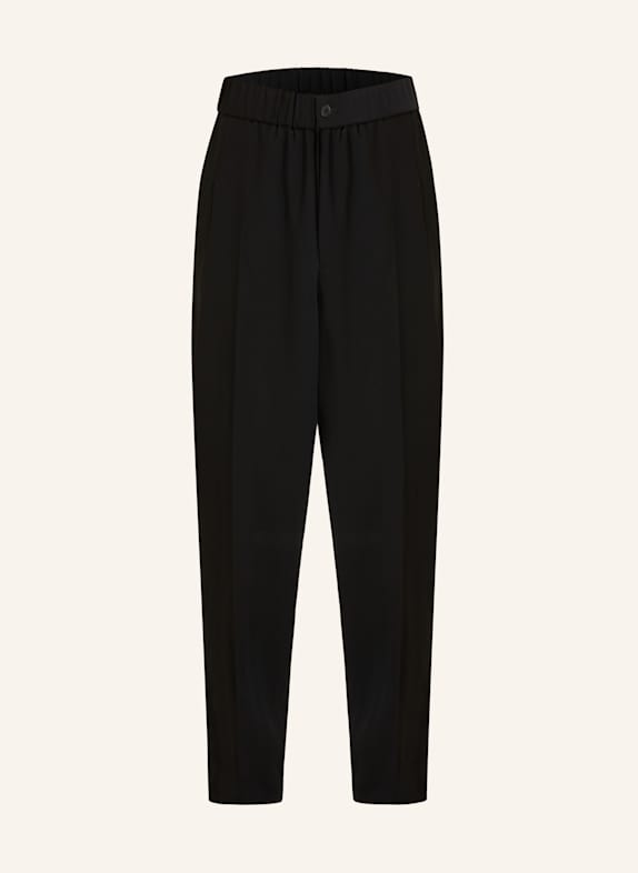 GIORGIO ARMANI Hose Regular Fit SCHWARZ