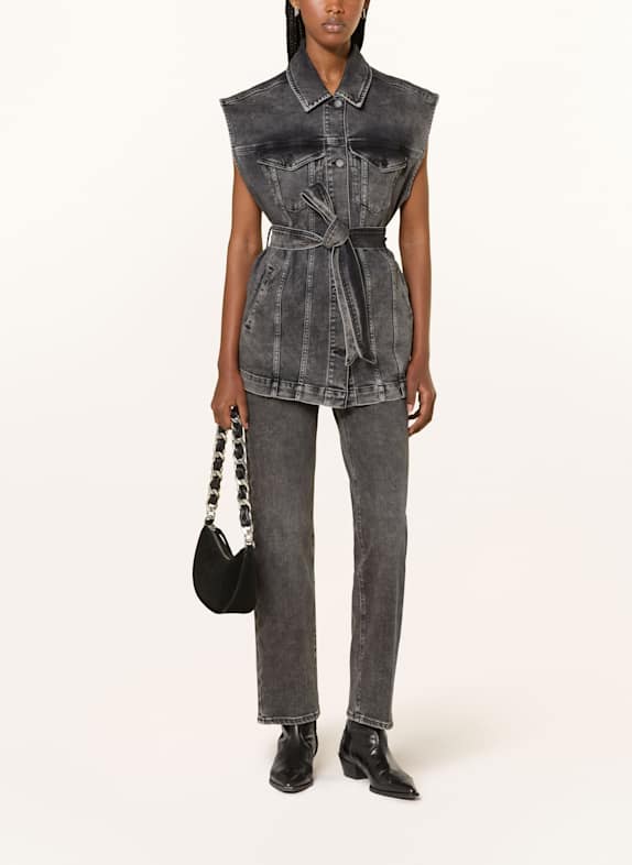 AG Jeans Weste in Jeansoptik GRAU