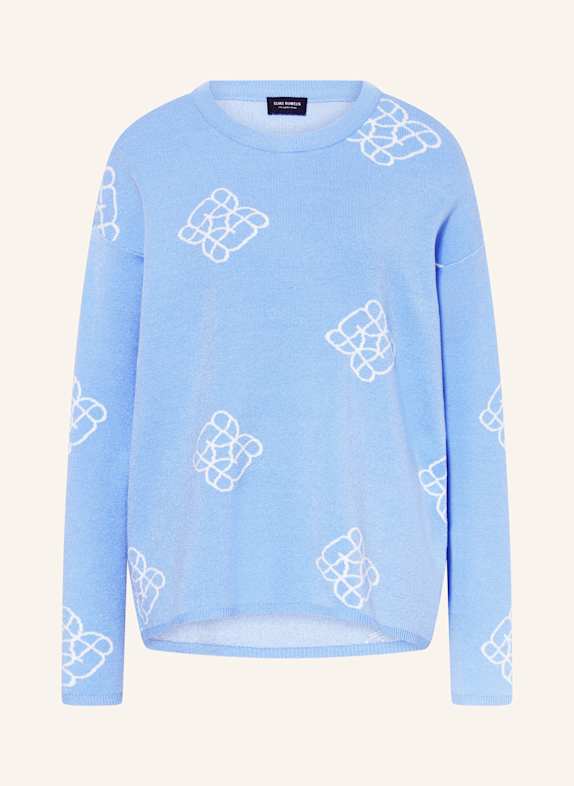 ELIAS RUMELIS Oversized-Pullover RENATE HELLBLAU/ WEISS