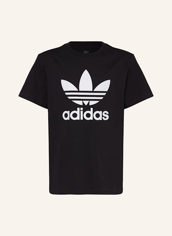 adidas Originals T-Shirt SCHWARZ/ WEISS