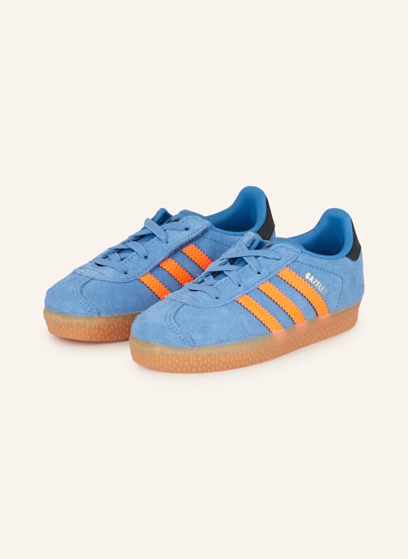 adidas Originals Sneaker GAZELLE CF EL I BLAU/ NEONORANGE