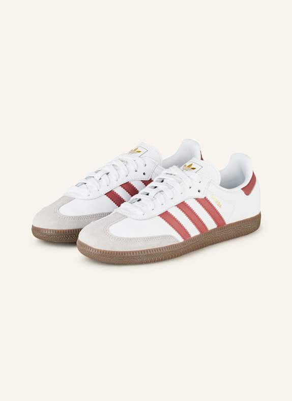 adidas Originals Sneaker SAMBA OG WEISS/ HELLROT