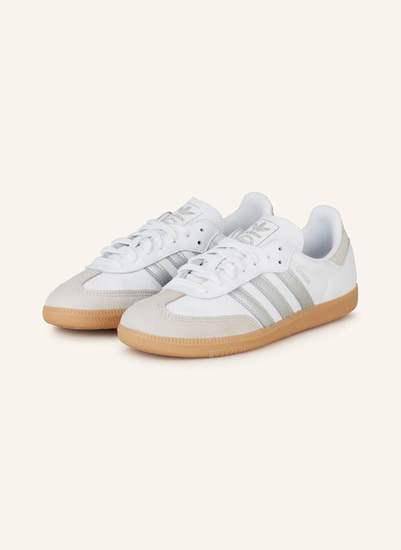 adidas Originals Sneaker SAMBA OG WEISS/ SILBER/ HELLGRAU